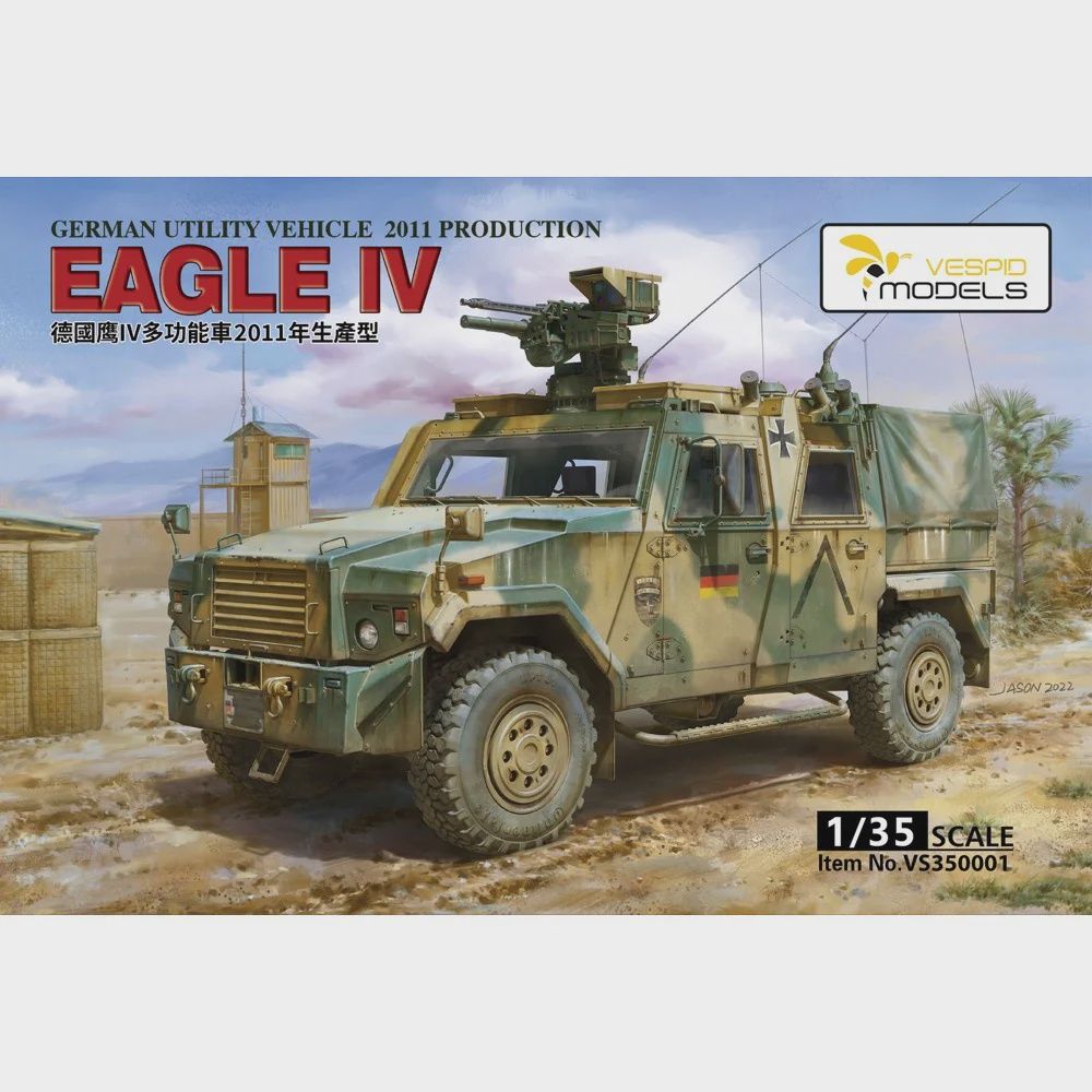 Military Vespid 1/35 German Eagle IV Utility Vehicle 2011 production