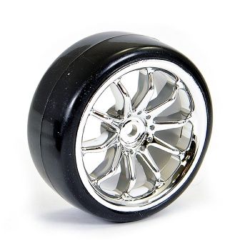 Street Wheel / Drift Tyres 10-Spoke Chrome