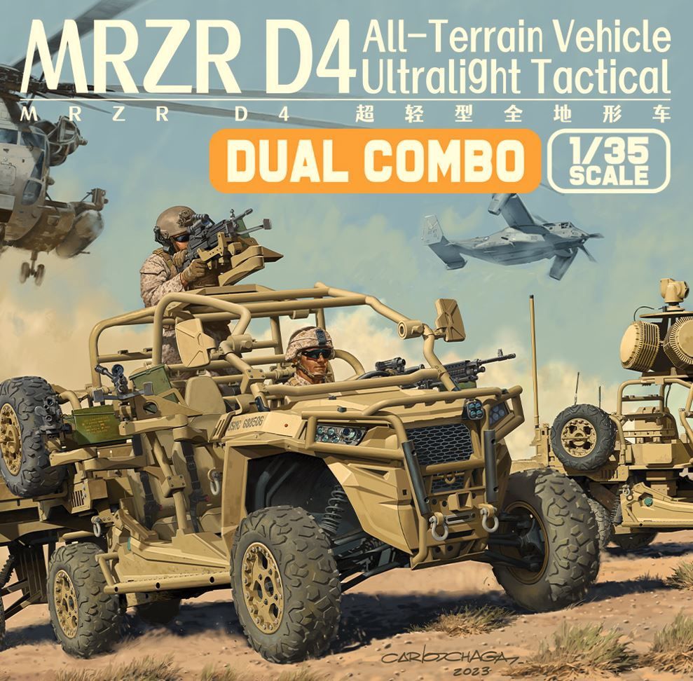Military Magic Factory 1/35 MRZR D4 ATVUT Dual Combo Set