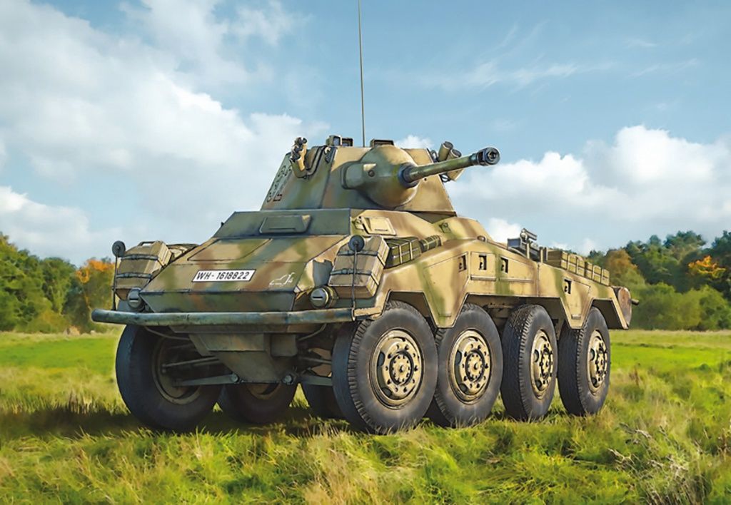 Military Italeri 1/35 Sd. Kfz.234/2 Puma 1:35