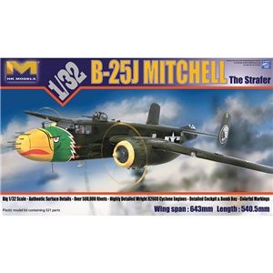 Aircraft HK Models 1/32 B-25J Mitchell Strafer