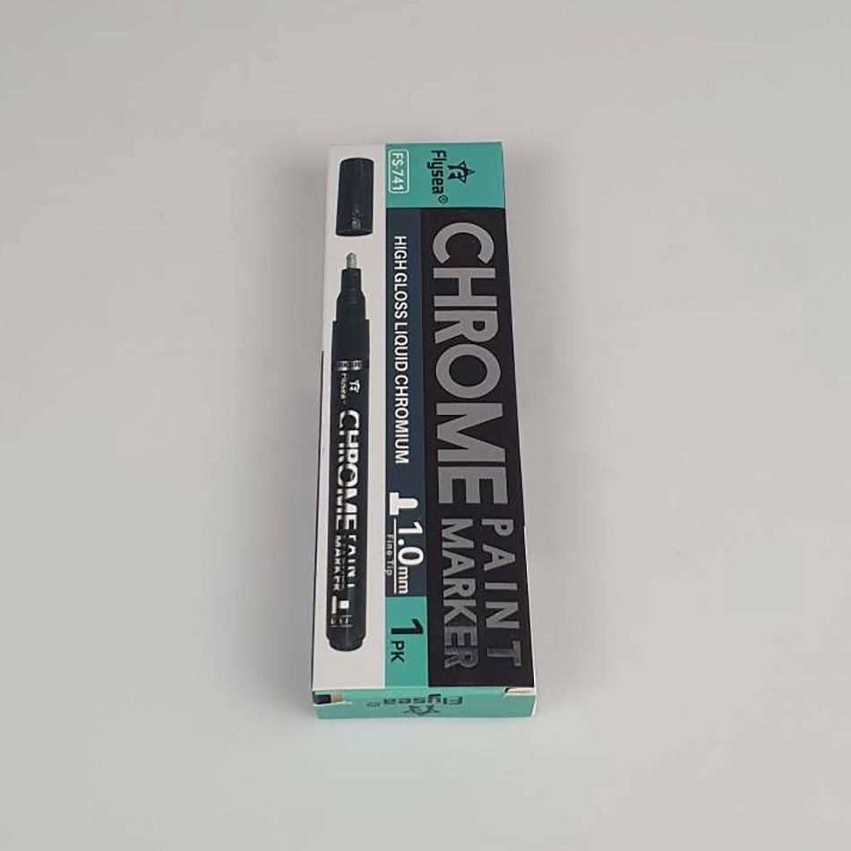 Chrome Paint Pen 1mm Fine Tip