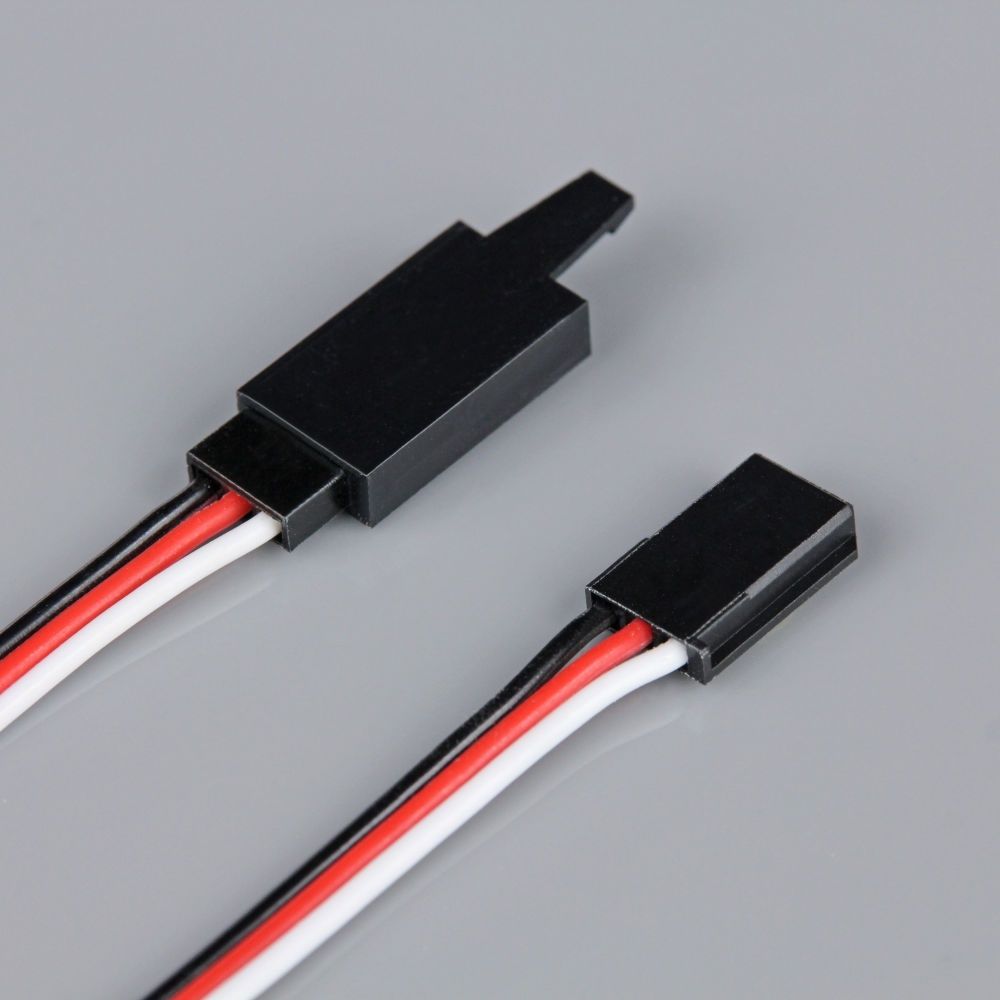 Futaba HD Extension Lead with Clip 300mm