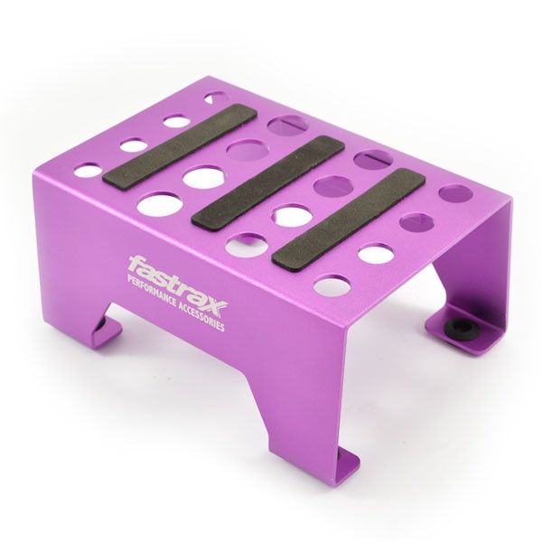 Universal Aluminium Car Stand Purple