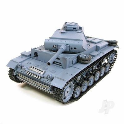 1:16 German Panzer III (2.4GHz + Shooter + Smoke + Sound)