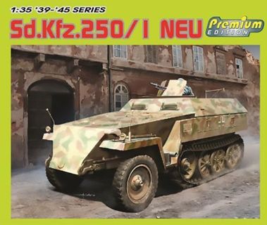 Military Dragon 1/35 German WWII Sd.Kfz.250/1 NEU (Premium Edition)