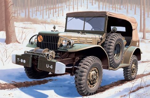 Military Italeri 1/35 Dodge WC-56 Command Car