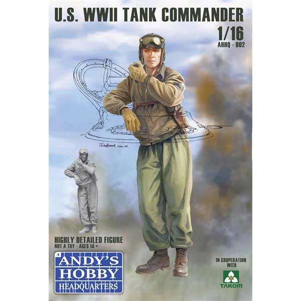 Military Andy's Hobby Headquarters 1/16 U.S. WWII Tank Commander