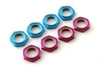 17mm x 1.25mm Wheel Nuts Blue