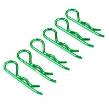 Metallic Green Large Clips