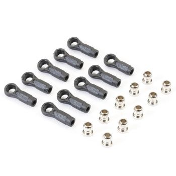 FASTRAX BLACK SMALL ROSE BALL JOINTS