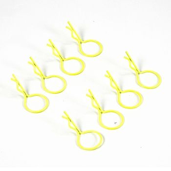 FASTRAX FLOURESCENT YELLOW LARGE CLIPS