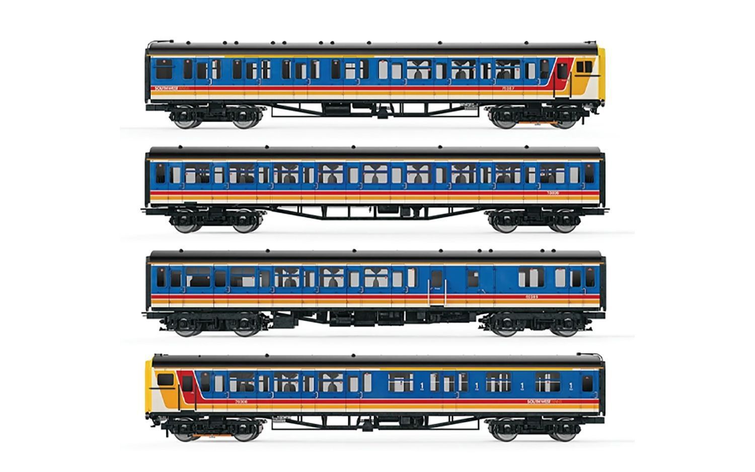 South West Trains Class 423 4-VEP EMU Train Pack - Era 10