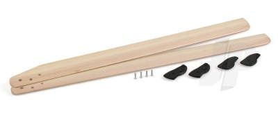 Wood Main Blades (55cm) All 30 Heli