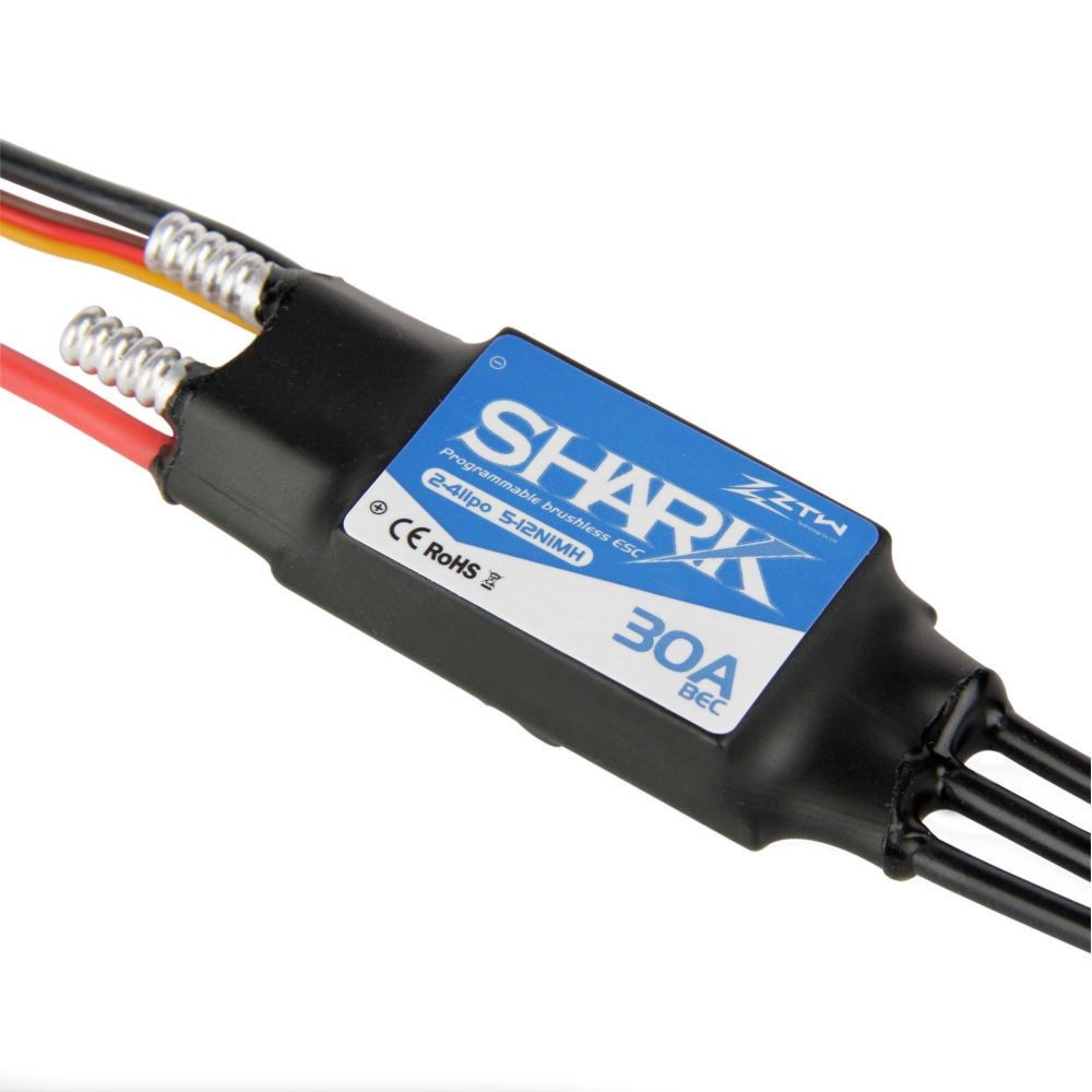 Shark Marine 30A BEC ESC (2-4 LiPo) (Water-cooled) (Discontinued)