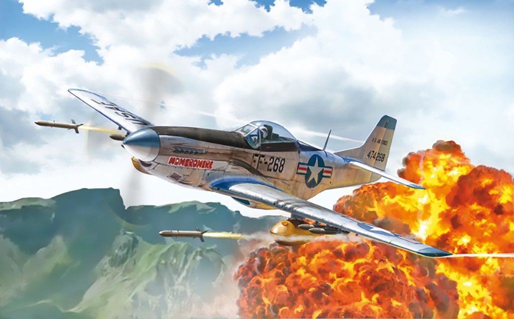 Aircraft Italeri 1/72 North American F-51D Mustang - Korean War