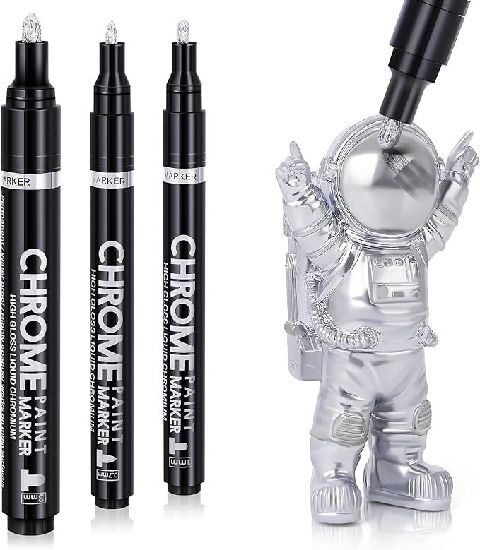 Chrome Paint Pen 3mm Medium Tip