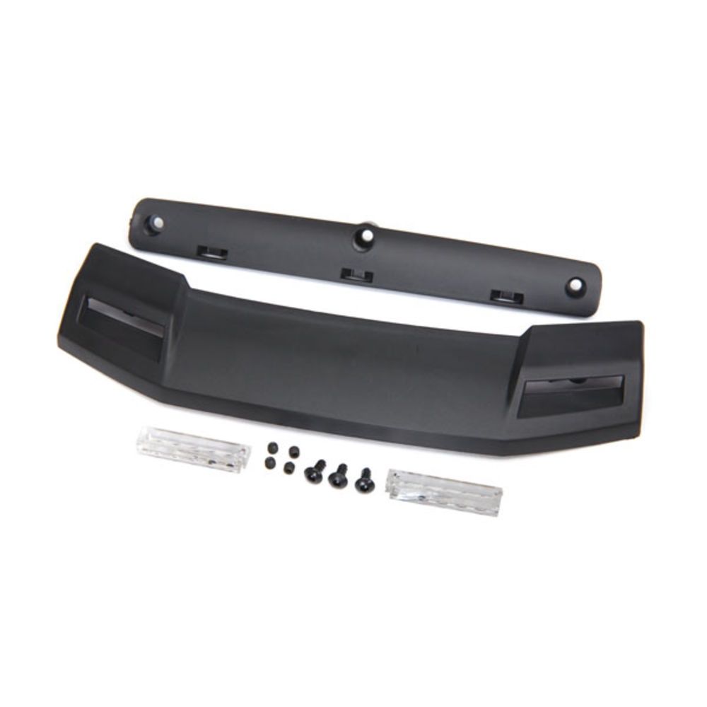 Roof visor / visor retainer / visor lens (2 pcs) / 2.6x6 BCS (3 pcs) / 3x4 GS (4 pcs)