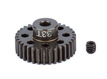 ASSOCIATED FACTORY TEAM ALUM. PINION GEAR 33T 48DP 1/8"SHAFT