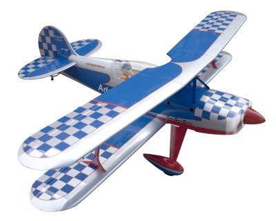 Steen Skybolt N250SB -15cc (Silver/Blue) 1.55m (61in) (SEA-237S)