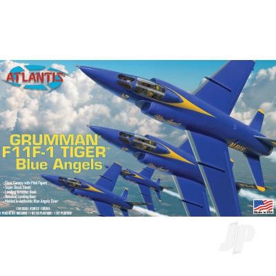 Aircraft Atlantis Models 1/55 1:55 US NAVY Blue Angels F-11F-1 Grumman Tiger