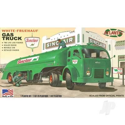 Cars, Bikes and Trucks Atlantis Models 1/48 1:48 Vintage Gas Truck Sinclair/US Army