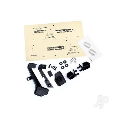 Mirrors, side (left &amp; right) / snorkel / mounting hardware (fits #8111 or #8112 Body)