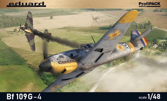Aircraft Eduard 1/48 Bf 109G-4 Profipack