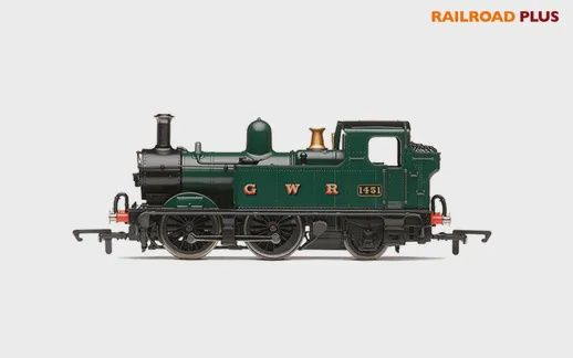 RailRoad Plus GWR 14XX, 0-4-2, 1401 - Era 3