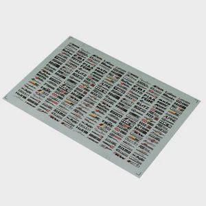 MATRIXLINE MULIPLE LOGO DOOR PANEL DRIFT DECAL SHEET