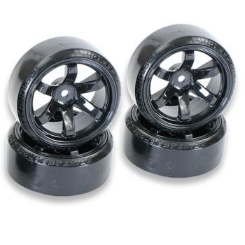 FTX BANZAI DRIFT TYRE &amp; WHEEL SET (4PC)