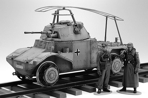 Military Tamiya 1/35 P204(F) Railway Version