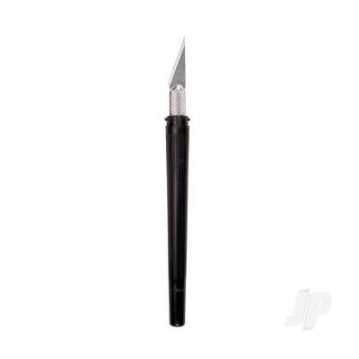 K40 Pocket Clip-on Knife with Twist-off Cap, Black (Carded)
