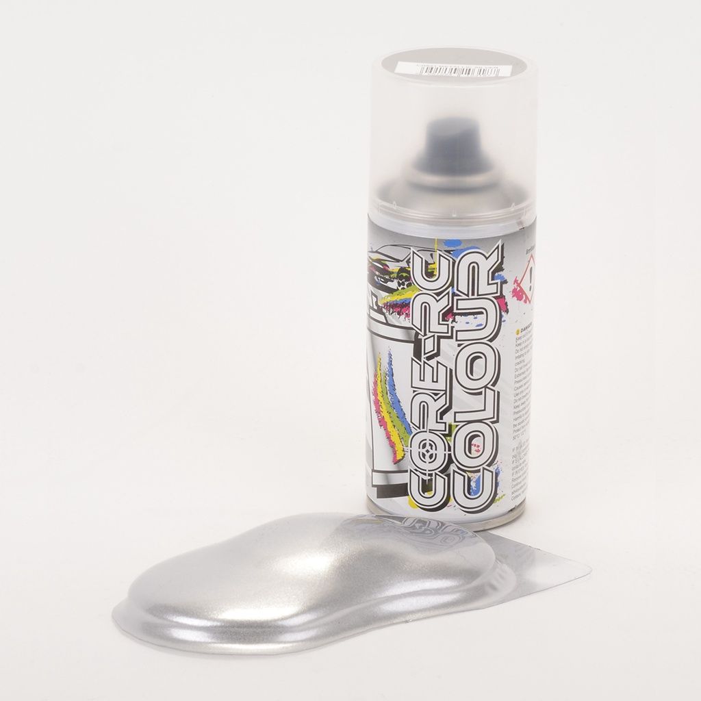 Metallic Silver Aerosol Lexan Paint