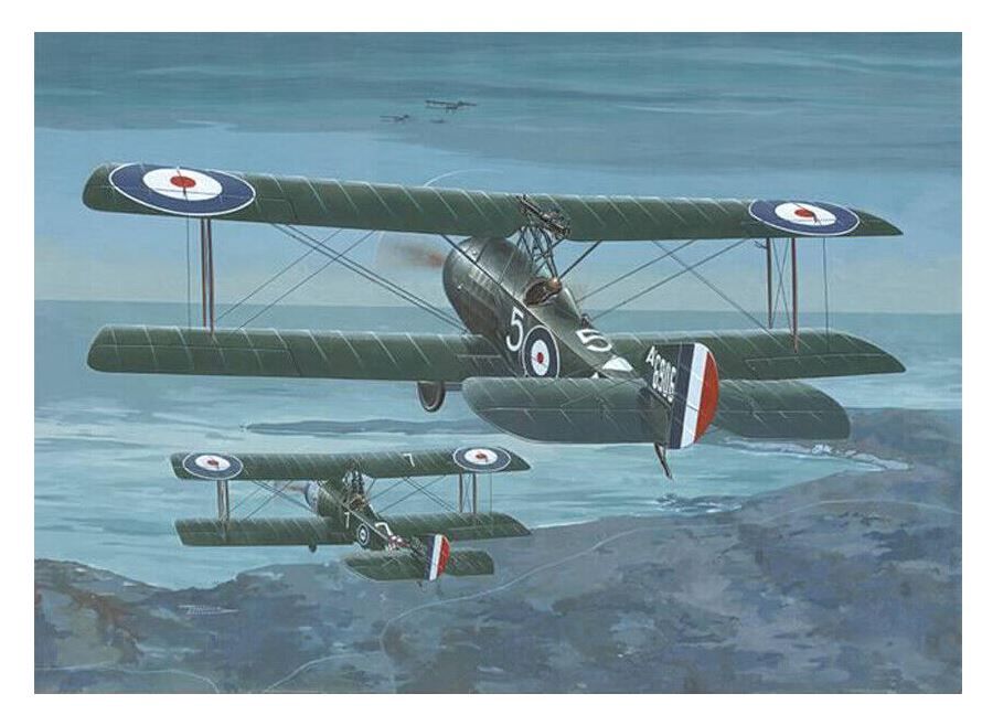 Aircraft Roden 1/32 Sopwith 1½ Strutter WWI Comic Fighter, 1917/18