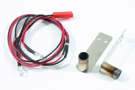 FASTRAX DOUBLE TUNED PIPE SCALE ACCESSORY