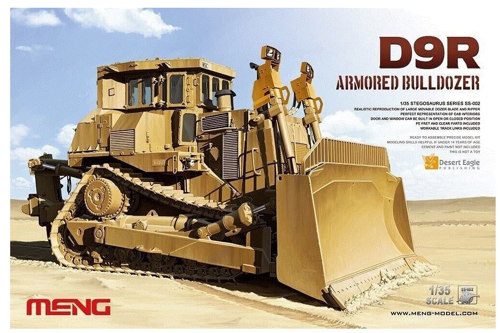 Military Meng 1/35 IDF D9R Armoured Bulldozer