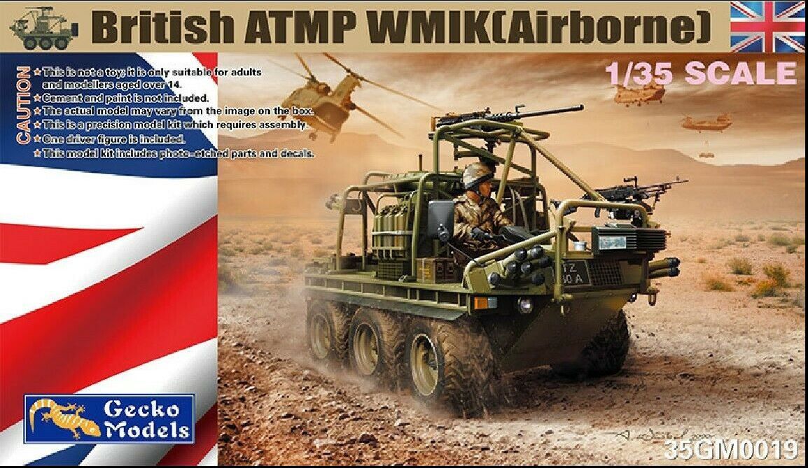 Military Gecko Models 1/35 British ATMP WMIK (Airborne)