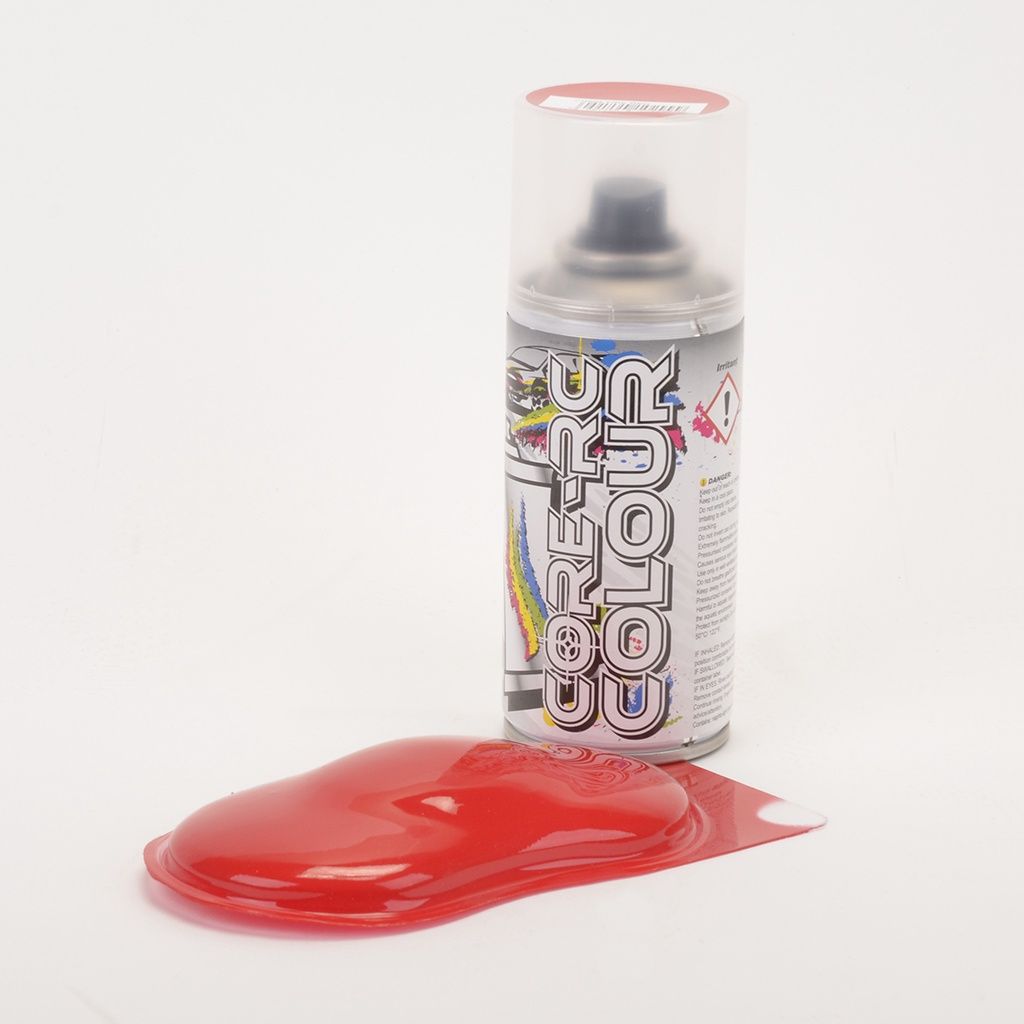 Fire Red Aerosol Lexan Paint