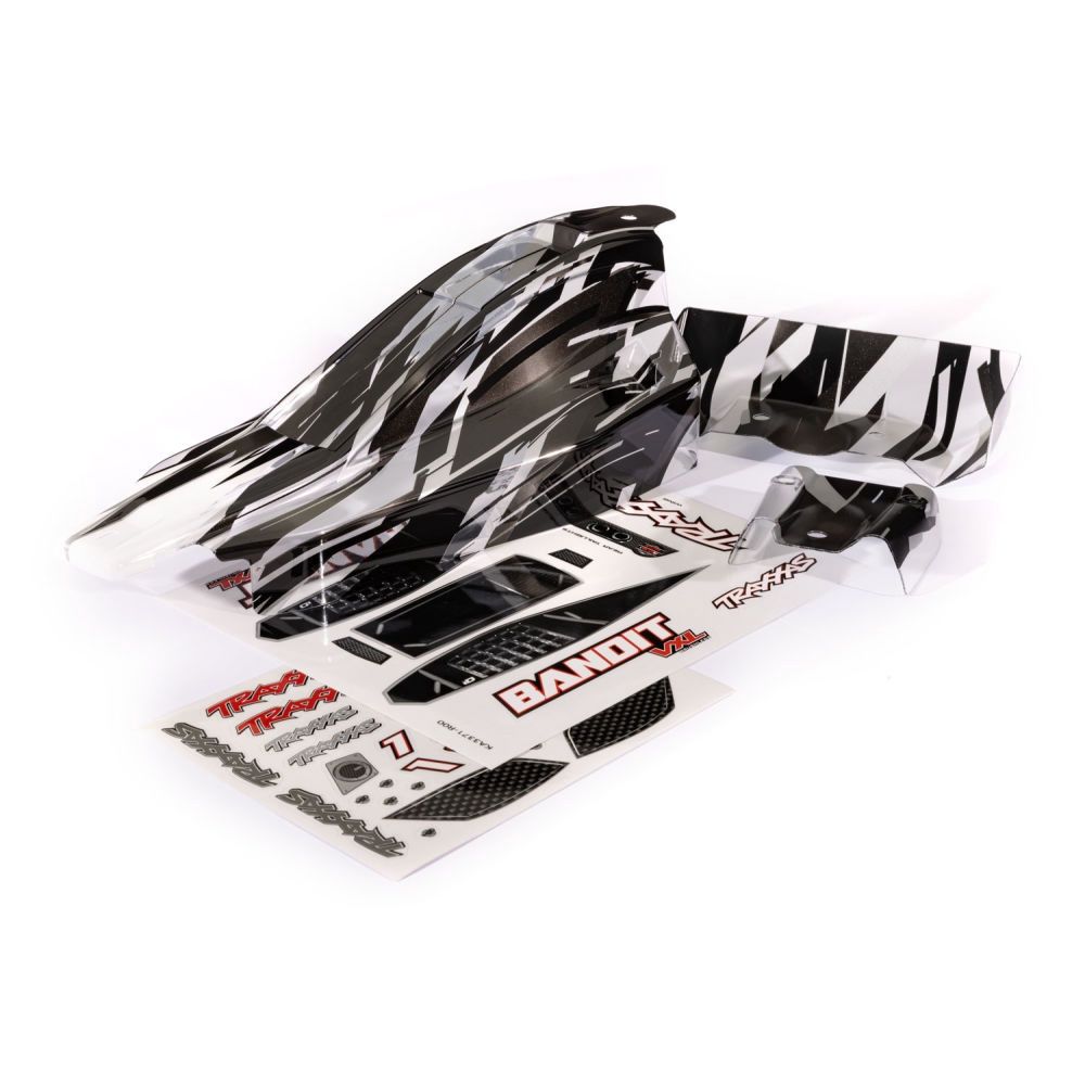 Body, Bandit VXL, ProGraphix/ wing (graphics are printed, requires paint &amp; final color application)/ decal sheet