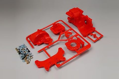 Rear Gearbox Case for TA-01 / TA-02