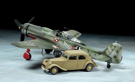 Aircraft Tamiya 1/48 Fw190 D-9 JV44 &amp; 11CV Staff Car