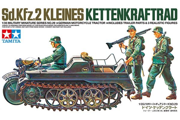 Military Tamiya 1/35 Kettenkraftrad