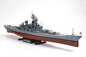 Ship Tamiya 1/350 American Battleship USS New Jersey with Extra Detail Parts