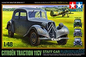 Military Tamiya 1/48 Citroen Traction 11CV