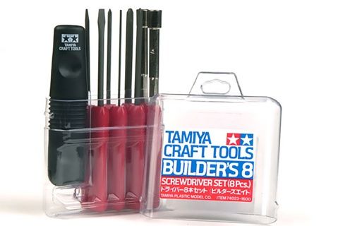 BUILDER'S 8 pc Screwdriver set
