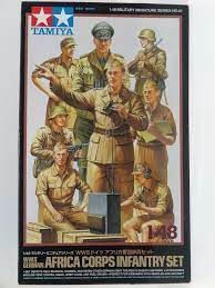 WWII German Africa Corps Infantry Set
