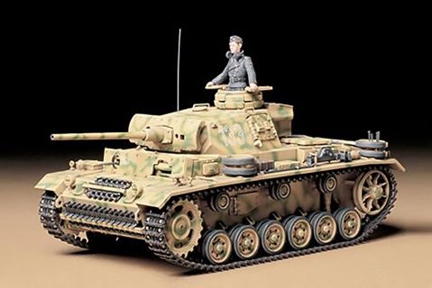 Military Tamiya 1/35 German WWII Pz.Kpfw. III Ausf. L
