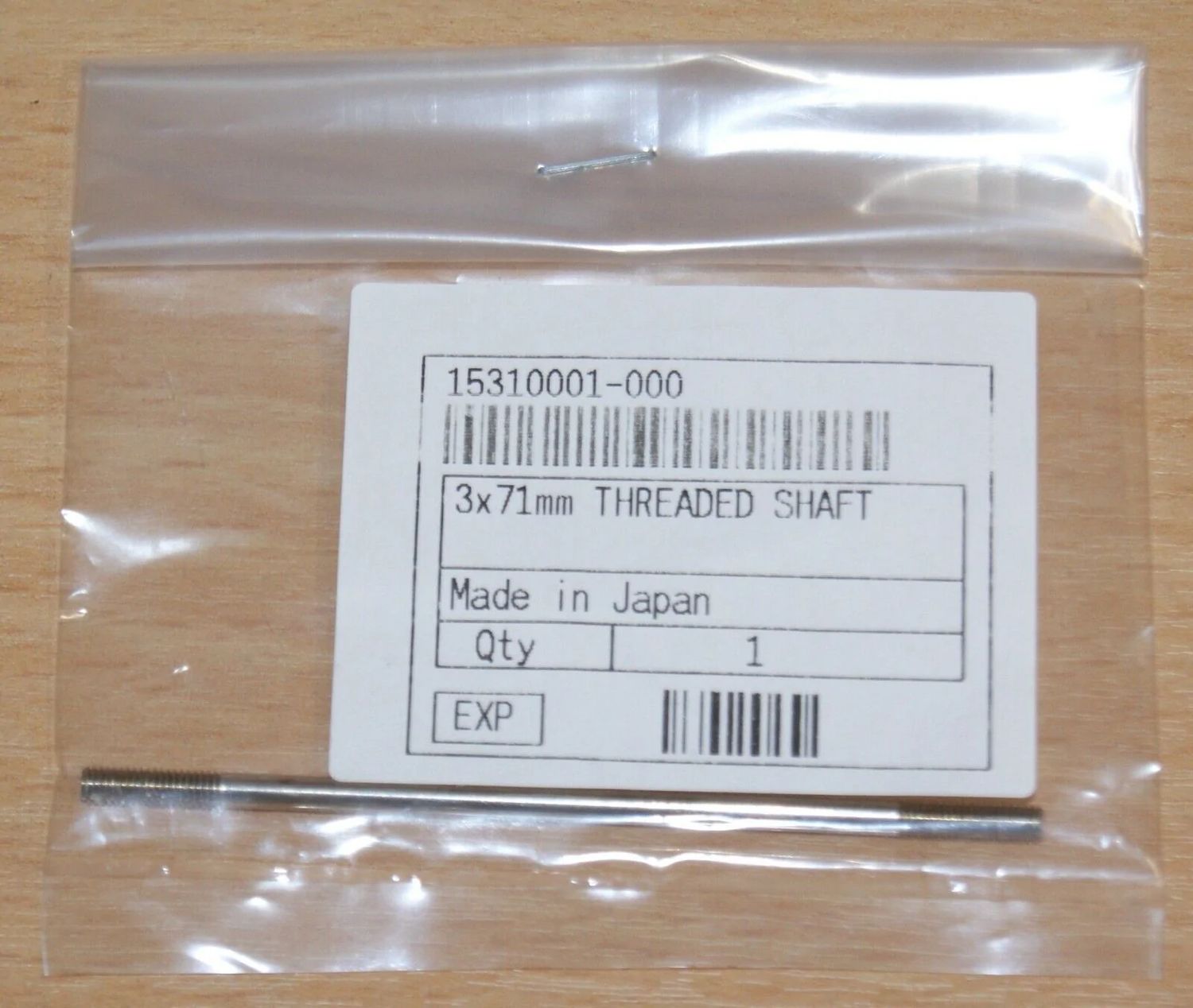 M3x71mm Threaded Shaft
