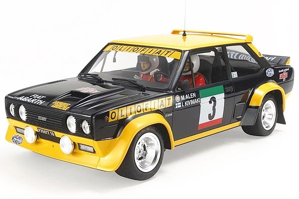 Cars, Bikes and Trucks Tamiya 1/20 Fiat 131 Abarth Rally - OLIOFIAT